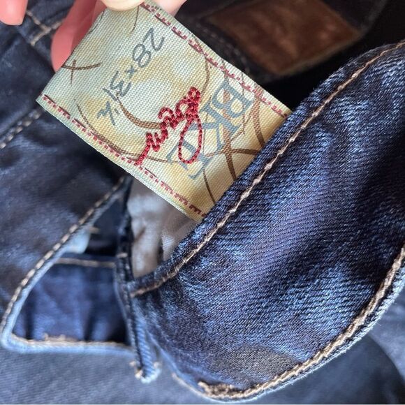 Bke Brie jeans stretch size 28 waist buckle - Picture 4 of 5